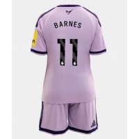 Camiseta Newcastle United Harvey Barnes #11 Tercera Equipación Replica 2026-27 para niños mangas cortas (+ Pantalones cortos)